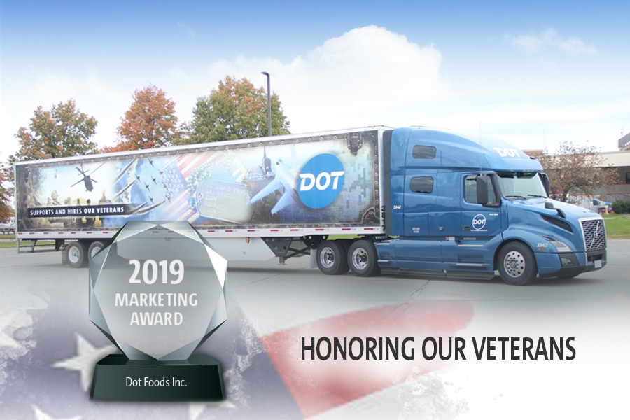 Dot Foods military service